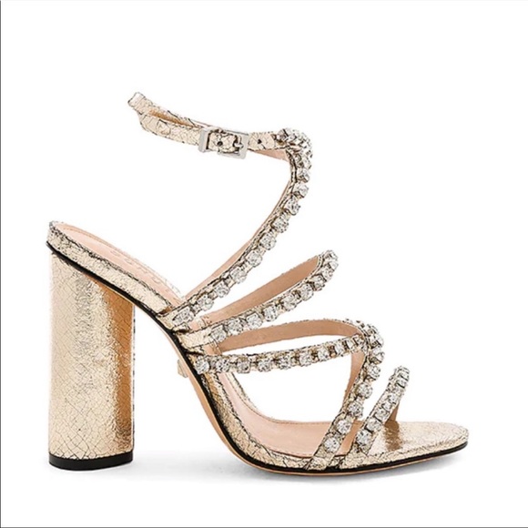 SCHUTZ Shoes - Schutz gold heels
